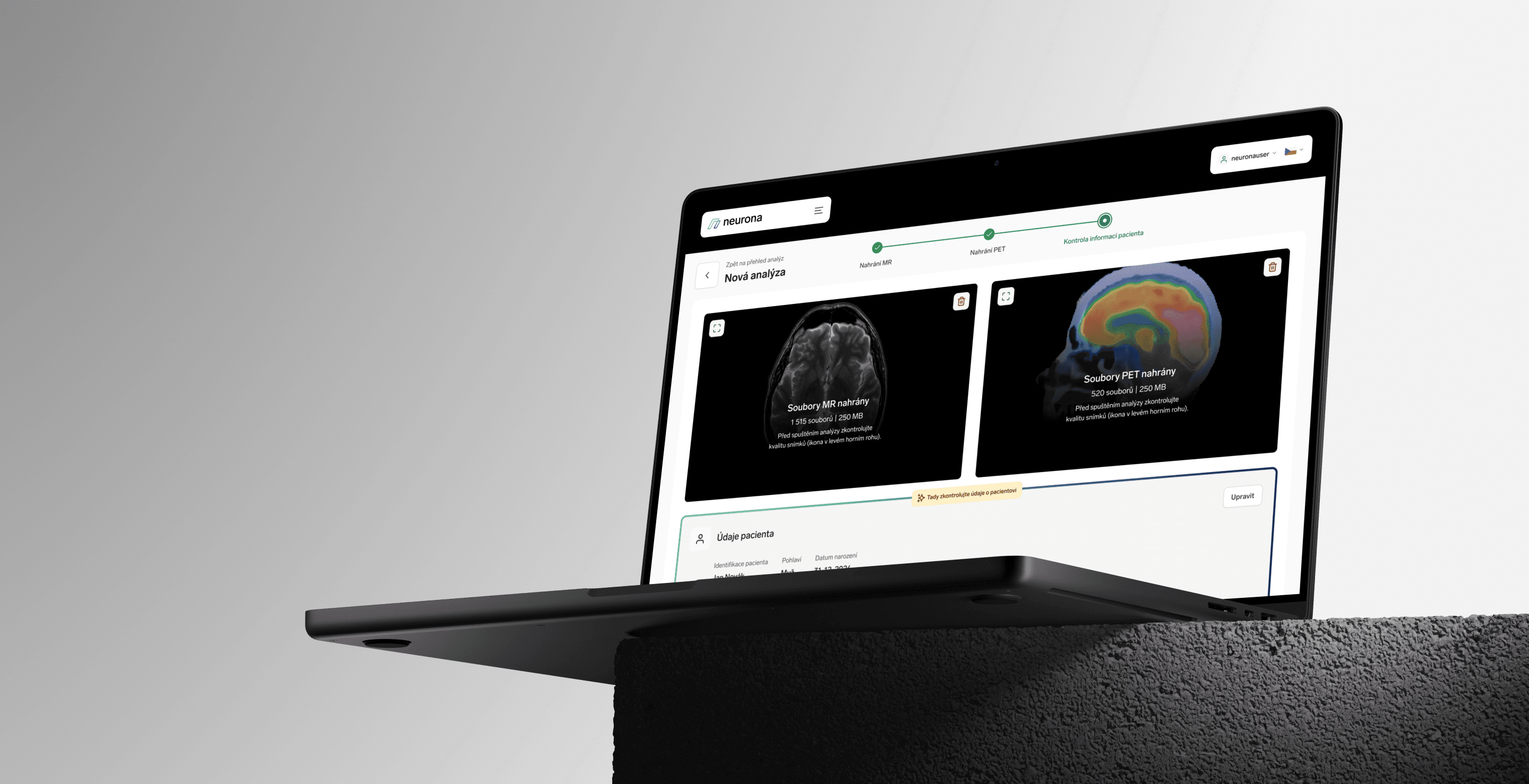 Neurona notebook
